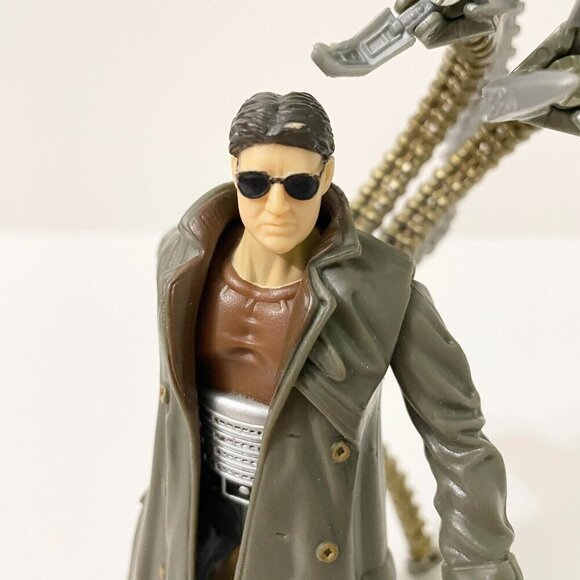 2007 Spiderman Doc Ock Dr Octopus Octavius Action Figure Tentacles Incomplete - Picture 16 of 16